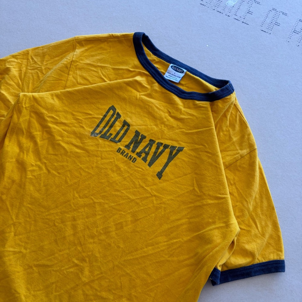 Vintage 90s Old Navy Ringer T-shirt